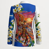 Nicaragua Independence Day Orgullo Y Tradicion Blazer Vibrant Folkloric Dance Sacuanjoche Floral Culture