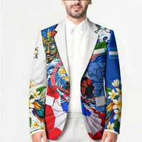 Nicaragua Independence Day Orgullo Y Tradicion Blazer Vibrant Folkloric Dance Sacuanjoche Floral Culture