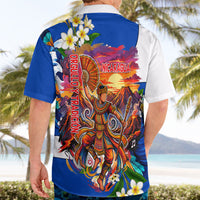 Nicaragua Independence Day Orgullo Y Tradicion Hawaiian Shirt Vibrant Folkloric Dance Sacuanjoche Floral Culture