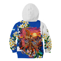 Nicaragua Independence Day Orgullo Y Tradicion Kid Hoodie Vibrant Folkloric Dance Sacuanjoche Floral Culture