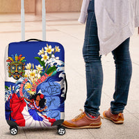 Nicaragua Independence Day Orgullo Y Tradicion Luggage Cover Vibrant Folkloric Dance Sacuanjoche Floral Culture