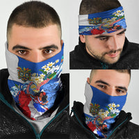 Nicaragua Independence Day Orgullo Y Tradicion Neck Gaiter Vibrant Folkloric Dance Sacuanjoche Floral Culture
