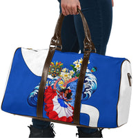 Nicaragua Independence Day Orgullo Y Tradicion Travel Bag Vibrant Folkloric Dance Sacuanjoche Floral Culture