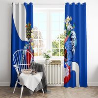 Nicaragua Independence Day Orgullo Y Tradicion Window Curtain Vibrant Folkloric Dance Sacuanjoche Floral Culture