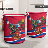 Nepal Constitution Day Laundry Basket Himalayan Temples Danphe Himalayan Monal Floral