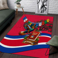 Nepal Constitution Day Area Rug Himalayan Temples Danphe Himalayan Monal Floral