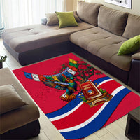 Nepal Constitution Day Area Rug Himalayan Temples Danphe Himalayan Monal Floral