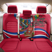 Nepal Constitution Day Back Car Seat Cover Himalayan Temples Danphe Himalayan Monal Floral