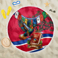 Nepal Constitution Day Beach Blanket Himalayan Temples Danphe Himalayan Monal Floral
