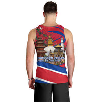Nepal Constitution Day Men Tank Top Himalayan Temples Danphe Himalayan Monal Floral