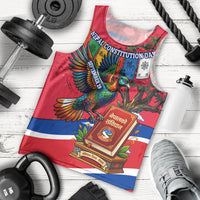 Nepal Constitution Day Men Tank Top Himalayan Temples Danphe Himalayan Monal Floral