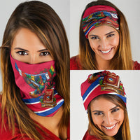 Nepal Constitution Day Neck Gaiter Himalayan Temples Danphe Himalayan Monal Floral