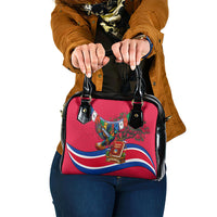 Nepal Constitution Day Shoulder Handbag Himalayan Temples Danphe Himalayan Monal Floral