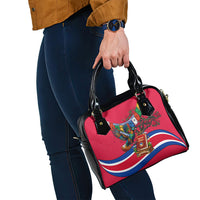 Nepal Constitution Day Shoulder Handbag Himalayan Temples Danphe Himalayan Monal Floral