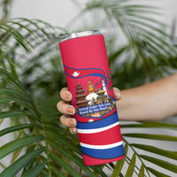 Nepal Constitution Day Skinny Tumbler Himalayan Temples Danphe Himalayan Monal Floral