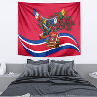 Nepal Constitution Day Tapestry Himalayan Temples Danphe Himalayan Monal Floral