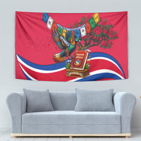 Nepal Constitution Day Tapestry Himalayan Temples Danphe Himalayan Monal Floral