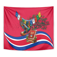 Nepal Constitution Day Tapestry Himalayan Temples Danphe Himalayan Monal Floral
