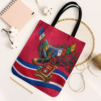 Nepal Constitution Day Tote Bag Himalayan Temples Danphe Himalayan Monal Floral