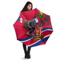 Nepal Constitution Day Umbrella Himalayan Temples Danphe Himalayan Monal Floral
