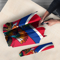 Nepal Constitution Day Umbrella Himalayan Temples Danphe Himalayan Monal Floral