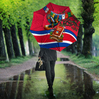 Nepal Constitution Day Umbrella Himalayan Temples Danphe Himalayan Monal Floral