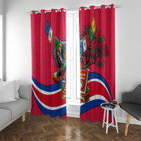 Nepal Constitution Day Window Curtain Himalayan Temples Danphe Himalayan Monal Floral