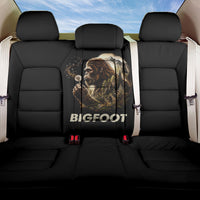 Bigfoot Blowing Wishes Dandelion Back Car Seat Cover Vintage Sasquatch Art Forest Mountain Nature