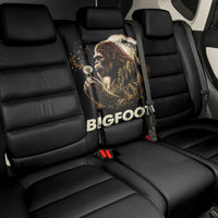 Bigfoot Blowing Wishes Dandelion Back Car Seat Cover Vintage Sasquatch Art Forest Mountain Nature