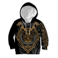 Viking Warrior Tatto Kid Hoodie Valhalla Is Calling - Wonder Print Shop