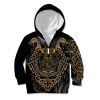 Viking Warrior Tatto Kid Hoodie Valhalla Is Calling - Wonder Print Shop