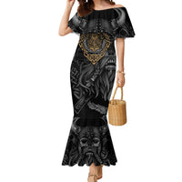 Viking Warrior Tatto Mermaid Dress Valhalla Is Calling - Wonder Print Shop