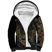 Viking Warrior Tatto Sherpa Hoodie Valhalla Is Calling - Wonder Print Shop