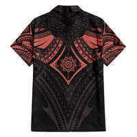 Feminine Polynesian Hawaiian Shirt Mandala Tattoo Style - Wonder Print Shop