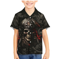 Work Like A Captain Play Like A Pirate Family Matching Mermaid Dress and Hawaiian Shirt - Wonder Print Shop