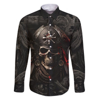 Work Like A Captain Play Like A Pirate Family Matching Puletasi Dress and Hawaiian Shirt - Wonder Print Shop