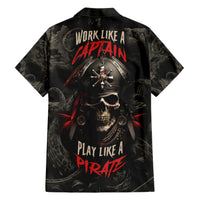 Work Like A Captain Play Like A Pirate Hawaiian Shirt - Wonder Print Shop