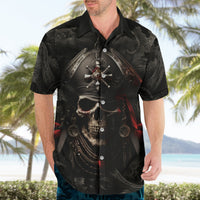 Work Like A Captain Play Like A Pirate Hawaiian Shirt - Wonder Print Shop