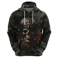 Work Like A Captain Play Like A Pirate Hoodie - Wonder Print Shop