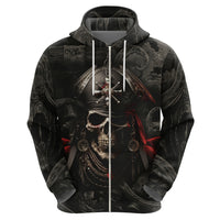 Work Like A Captain Play Like A Pirate Hoodie - Wonder Print Shop