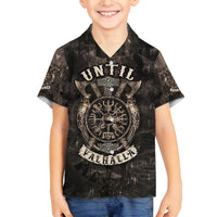 Until Valhalla Viking Family Matching Summer Maxi Dress and Hawaiian Shirt - Wonder Print Shop