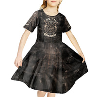 Until Valhalla Viking Kid Short Sleeve Dress - Wonder Print Shop