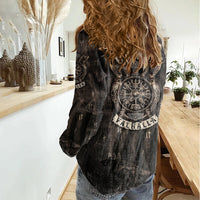 Until Valhalla Viking Women Casual Shirt - Wonder Print Shop