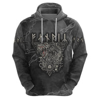 Fenir Viking Hoodie Better to be a Wolf of Odin - Wonder Print Shop