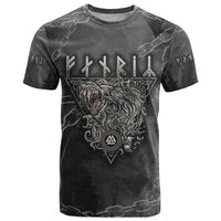 Fenir Viking T Shirt Better to be a Wolf of Odin - Wonder Print Shop