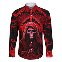 The Older We Get The Less Life In Prison Is A Deterrent Family Matching Off Shoulder Long Sleeve Dress and Hawaiian Shirt - Wonder Print Shop