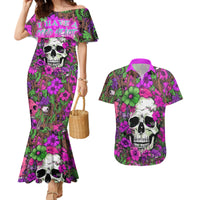 I Have A Good Heart But Bless This Mouth Couples Matching Mermaid Dress and Hawaiian Shirt - Wonder Print Shop