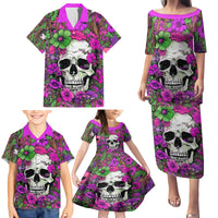 I Have A Good Heart But Bless This Mouth Family Matching Puletasi Dress and Hawaiian Shirt - Wonder Print Shop
