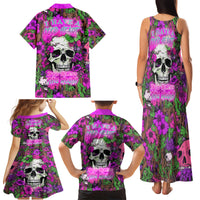 I Have A Good Heart But Bless This Mouth Family Matching Tank Maxi Dress and Hawaiian Shirt - Wonder Print Shop