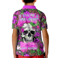I Have A Good Heart But Bless This Mouth Kid Polo Shirt - Wonder Print Shop